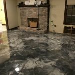 Metallic Marble Epoxy Decorative Concrete Floor